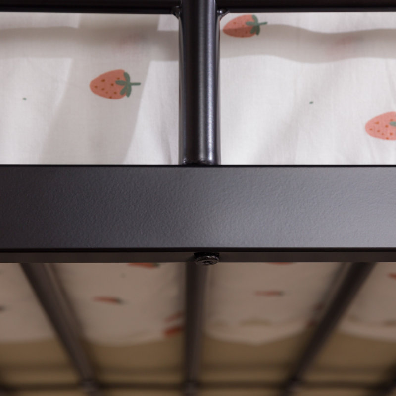 Isabelle & Max™ Nanafalia Platforms Loft Bed with Shelves by Isabelle